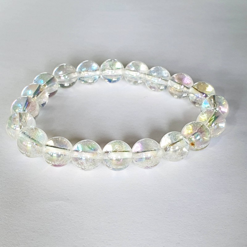 Angel Aura Bracelet - 10 mm Beads