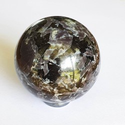 Gabbro Sphere - 63 mm - The Crystal Rainbow - inari.co.nz