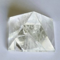 Clear Quartz Pyramid - The Crystal Rainbow - inari.co.nz