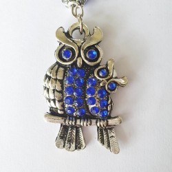 Two Owls - Power Animal Key Chain - inari.co.nz