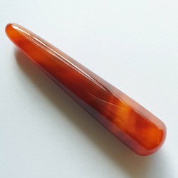 Orange Agate Wand - 11cm