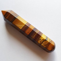 Banded Tiger's Eye Wand - 10.2cm